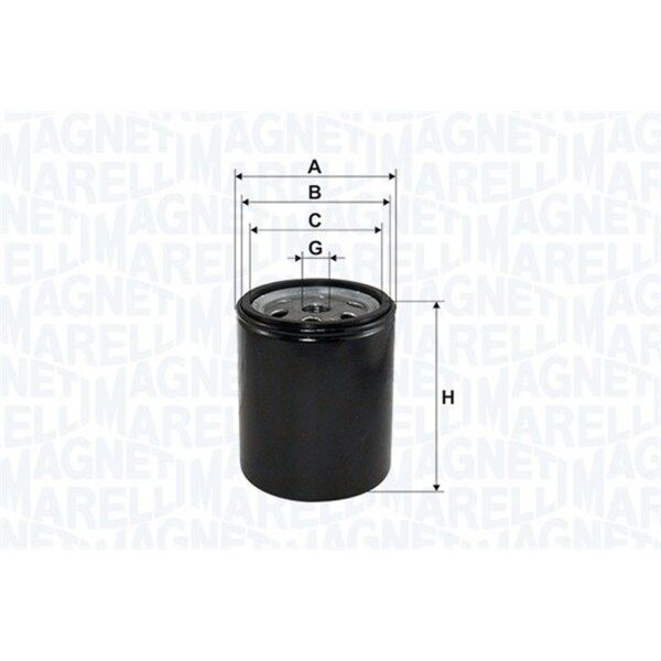 MAGNETI MARELLI 153071762561 Kraftstofffilter