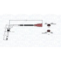 MAGNETI MARELLI 172000025010 Sensor, Abgastemperatur