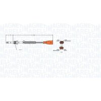 MAGNETI MARELLI 172000027010 Sensor, Abgastemperatur