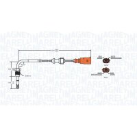 MAGNETI MARELLI 172000039010 Sensor, Abgastemperatur