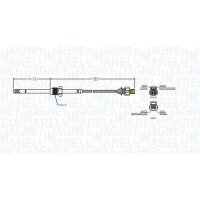 MAGNETI MARELLI 172000109010 Sensor, Abgastemperatur