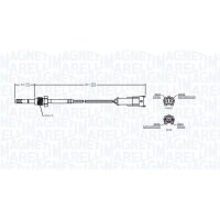 MAGNETI MARELLI 172000177010 Sensor, Abgastemperatur