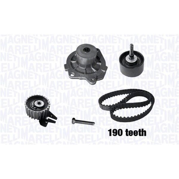 MAGNETI MARELLI 341403980001 Wasserpumpe + Zahnriemensatz