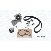 MAGNETI MARELLI 341405780001 Wasserpumpe + Zahnriemensatz