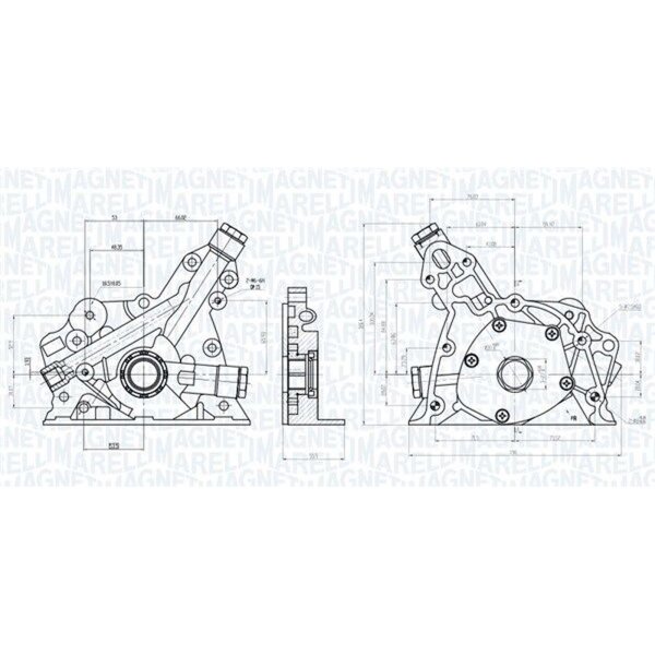 MAGNETI MARELLI 351516000024 Ölpumpe
