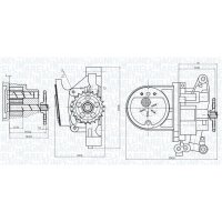 MAGNETI MARELLI 351516000030 Ölpumpe