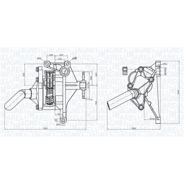 MAGNETI MARELLI 351516000041 Ölpumpe