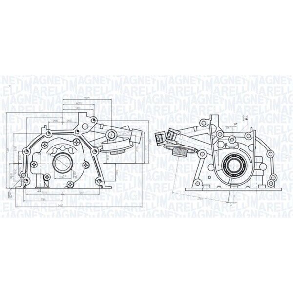 MAGNETI MARELLI 351516000046 Ölpumpe