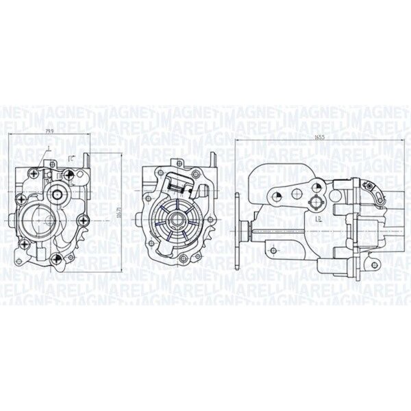 MAGNETI MARELLI 351516000055 Ölpumpe