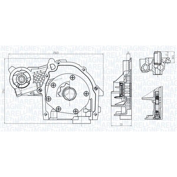 MAGNETI MARELLI 351516000063 Ölpumpe