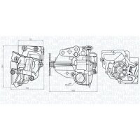 MAGNETI MARELLI 351516000066 Ölpumpe