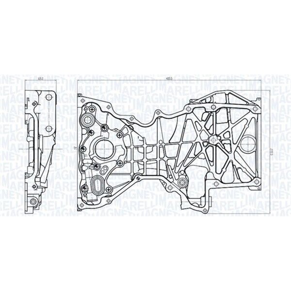 MAGNETI MARELLI 351516000108 Ölpumpe