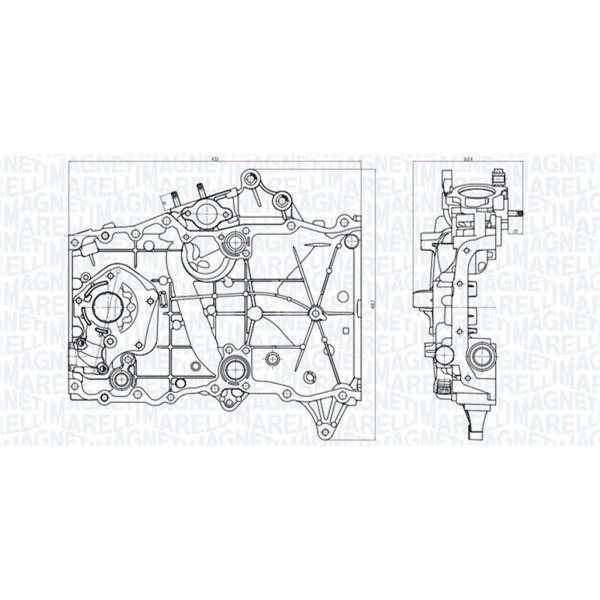MAGNETI MARELLI 351516000120 Ölpumpe