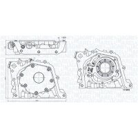 MAGNETI MARELLI 351516000126 Ölpumpe