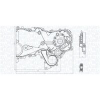 MAGNETI MARELLI 351516000136 Ölpumpe