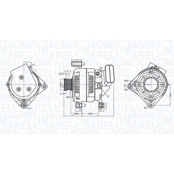 MAGNETI MARELLI 063377578010 Generator