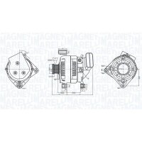 MAGNETI MARELLI 063377578010 Generator