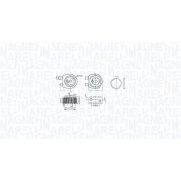 MAGNETI MARELLI 350300001900 Ölkühler,...