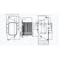 MAGNETI MARELLI 350300005000 Ölkühler,...