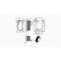 MAGNETI MARELLI 350300006300 Ölkühler,...
