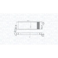 MAGNETI MARELLI 351319206240 Ladeluftkühler