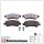 ZIMMERMANN 23599.990.1 Bremsbelagsatz, Scheibenbremse