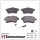 ZIMMERMANN 23881.200.2 Bremsbelagsatz, Scheibenbremse