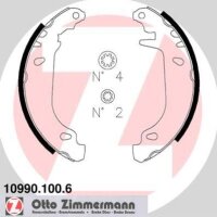 ZIMMERMANN 10990.100.6 Bremsbackensatz