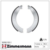 ZIMMERMANN 10990.103.1 Bremsbackensatz, Feststellbremse
