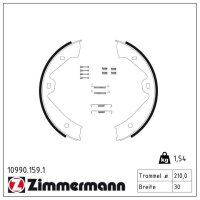 ZIMMERMANN 10990.159.1 Bremsbackensatz, Feststellbremse