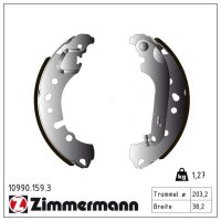 ZIMMERMANN 10990.159.3 Bremsbackensatz