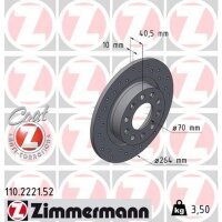 ZIMMERMANN 110.2221.52 Bremsscheibe