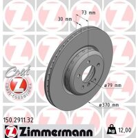ZIMMERMANN 150.2911.32 Bremsscheibe