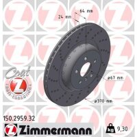 ZIMMERMANN 150.2959.32 Bremsscheibe