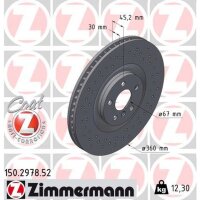 ZIMMERMANN 150.2978.52 Bremsscheibe