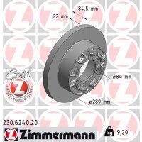 ZIMMERMANN 230.6240.20 Bremsscheibe