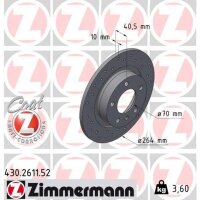 ZIMMERMANN 430.2611.52 Bremsscheibe