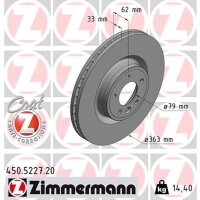 ZIMMERMANN 450.5227.20 Bremsscheibe