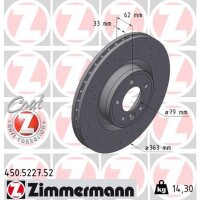 ZIMMERMANN 450.5227.52 Bremsscheibe