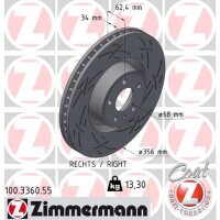 ZIMMERMANN 100.3360.55 Bremsscheibe