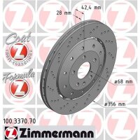 ZIMMERMANN 100.3370.70 Bremsscheibe