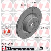 ZIMMERMANN 150.2945.52 Bremsscheibe