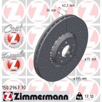 ZIMMERMANN 150.2967.70 Bremsscheibe