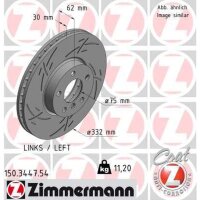 ZIMMERMANN 150.3447.54 Bremsscheibe