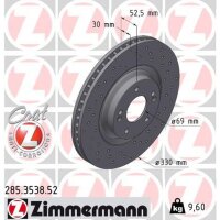 ZIMMERMANN 285.3538.52 Bremsscheibe
