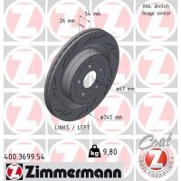 ZIMMERMANN 400.3699.54 Bremsscheibe