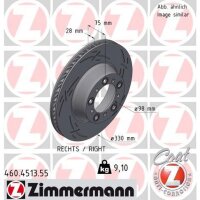 ZIMMERMANN 460.4513.55 Bremsscheibe