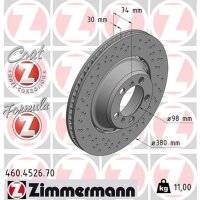 ZIMMERMANN 460.4526.70 Bremsscheibe