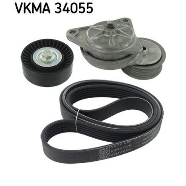 SKF VKMA 34055 Keilrippenriemensatz