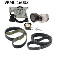 SKF VKMC 16002 Wasserpumpe + Zahn-/Keilrippenriemensatz